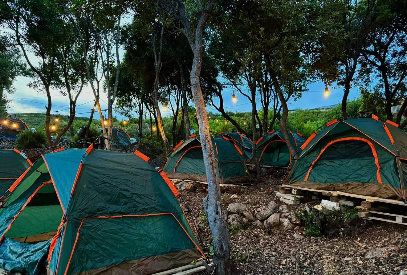 Tente de luxe Hotel Camping Aquarium à Himarë