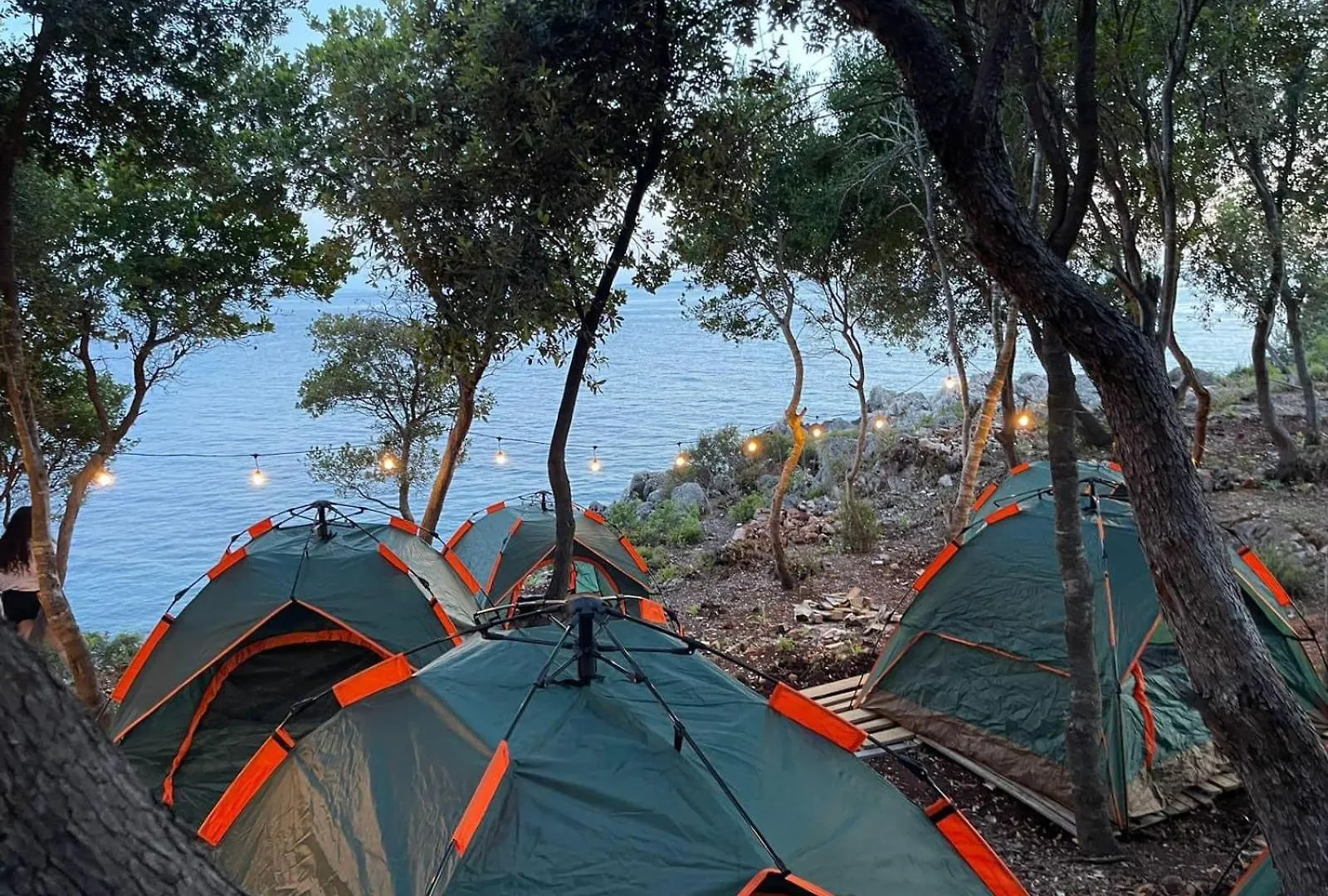 מלון הימארה Camping Aquarium אוהל מפואר